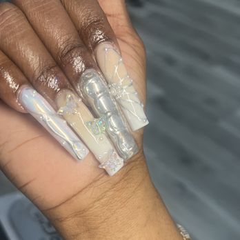 Yvonne's Nails - My latest set! They take their time and make sure everything is perfect before you leave the chair!!! - Nail Salons Near Me - Fremont, California Yvonne's Nails - My latest set! They take their time and make sure everything is perfect before you leave the chair!!! - Nail Salons Near Me - Fremont, California