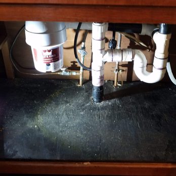 Mckenzie Handiwork - This was our sink cabinetry after. - Electricians Near Me