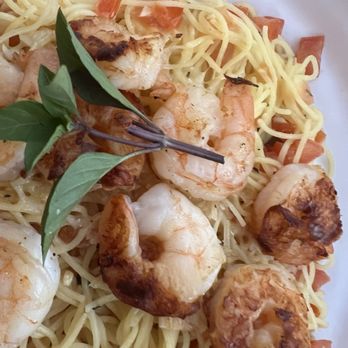 Wild Thyme Bistro - Pasta with shrimp - New American Near Me - Kanab, Utah Wild Thyme Bistro - Pasta with shrimp - New American Near Me - Kanab, Utah