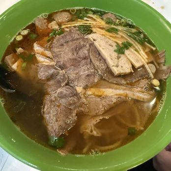 Pho Dau Bo - Spicy Peanut Sate Noodle Soup - Phở Sate - Vietnamese Near Me - Calgary, Alberta