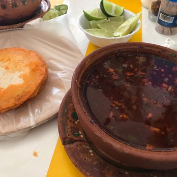 La Birria - Bowl of birria de res - Tacos Near Me - Playa del Carmen, ROO