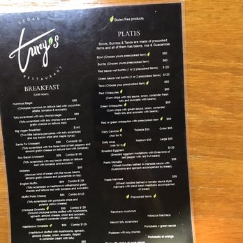 Tury's - English menu - Vegan Near Me - Tijuana, BCN Tury's - English menu - Vegan Near Me - Tijuana, BCN