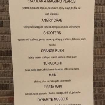 KAI ZAN - Omakase menu. June 2018. - Asian Fusion Near Me - Chicago, Illinois KAI ZAN - Omakase menu. June 2018. - Asian Fusion Near Me - Chicago, Illinois