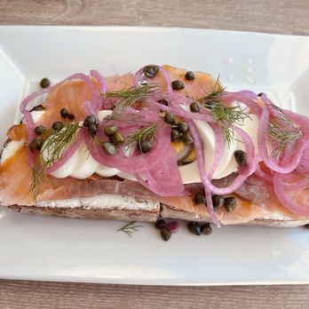 Toasted La Mesa - Smoked salmon toast - Breakfast & Brunch Near Me - La Mesa, California Toasted La Mesa - Smoked salmon toast - Breakfast & Brunch Near Me - La Mesa, California