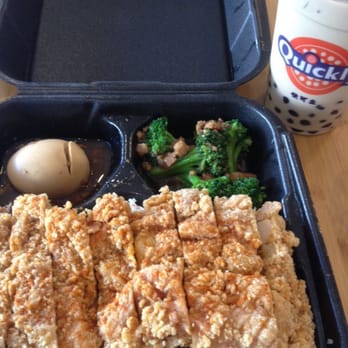 Quickly - Taiwanese Style Chicken Cutlet w/ Rice Combo. $6.49 - Coffee & Tea Near Me - Los Angeles, California Quickly - Taiwanese Style Chicken Cutlet w/ Rice Combo. $6.49 - Coffee & Tea Near Me - Los Angeles, California