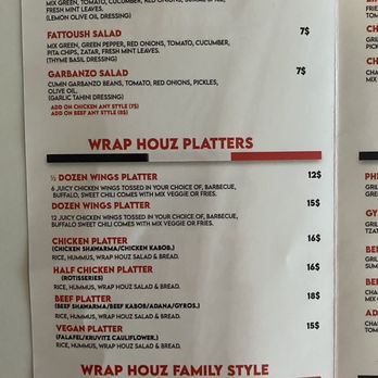 Wrap Houz - Menu - Mediterranean Near Me - Palm Springs, California Wrap Houz - Menu - Mediterranean Near Me - Palm Springs, California