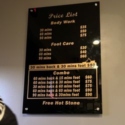 Shanti Spa - Prices as of 2/3/24