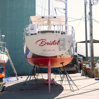 Prism Graphics - Full vinyl wrap + custom waterline and transom name on a Bristol Bestevea 45. Installed in Seattle and serving marinas across the PNW. - Graphic Design Near Me - Seattle, Washington Prism Graphics - Full vinyl wrap + custom waterline and transom name on a Bristol Bestevea 45. Installed in Seattle and serving marinas across the PNW. - Graphic Design Near Me - Seattle, Washington