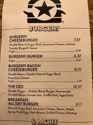 Menu photo 7 BurgerFi Doral, FL