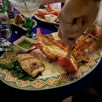 Edith's - Wally´s Special -- grilled lobster, garlic laced butterflied shrimp and catch-of the-day. - Mexican Near Me - Cabo San Lucas, BCS Edith's - Wally´s Special -- grilled lobster, garlic laced butterflied shrimp and catch-of the-day. - Mexican Near Me - Cabo San Lucas, BCS