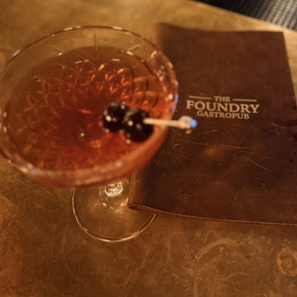 The Foundry Gastropub - Well crafted cocktail by Alex - Gastropubs Near Me - Franklin, Indiana The Foundry Gastropub - Well crafted cocktail by Alex - Gastropubs Near Me - Franklin, Indiana