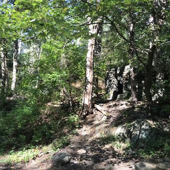 Lovers Leap State Park - A trail, no really there is an trail there. - Parks Near Me - New Milford, Connecticut