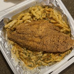 Backing Blacks St Louis Kitchen - Crispy Catfish Pasta