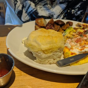 Ginger Sue's - Big fluffy yummy biscuit - Breakfast & Brunch Near Me - Olathe, Kansas