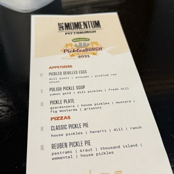 Café Momentum - Pittsburgh - The special menu. - Community Service/Non-Profit Near Me - Pittsburgh, Pennsylvania