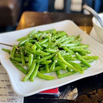 Thumbling - G4. Sautéed String Bean with Garlic $15.00 [Date 01/27/2024] - Shanghainese Near Me - West Covina, California