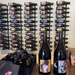 April 13, 2025 - Gorgeous artwork wine labels.