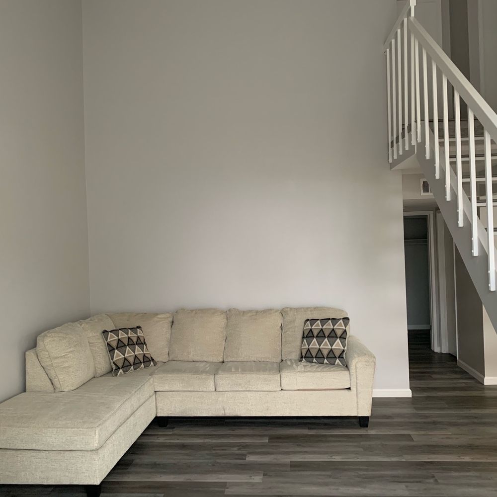 Beyond Carpet and Tile - Couch after it's brand new again smells amazing and no more stains !!! - Carpet Cleaning Near Me - Nipomo, California