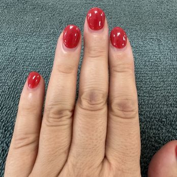 Unique Nail - Dip nails at almost 4 weeks - Nail Salons Near Me - Durham, North Carolina