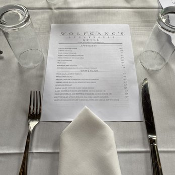 Wolfgang's Steakhouse Somerville - Table Setting - Steakhouses Near Me - Somerville, New Jersey Wolfgang's Steakhouse Somerville - Table Setting - Steakhouses Near Me - Somerville, New Jersey