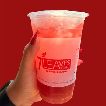 7 Leaves Cafe - Strawberry Hibiscus Tea Iced - Coffee & Tea Near Me - Fountain Valley, California 7 Leaves Cafe - Strawberry Hibiscus Tea Iced - Coffee & Tea Near Me - Fountain Valley, California