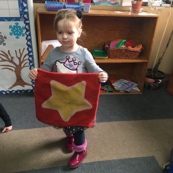 Fairfield Montessori - The "Star of the Day" mat! She gets to sit by the teacher, bring a healthy snack to share with the class, go first to recess & pick a friend - Child Care & Day Care Near Me - Fairfield, California Fairfield Montessori - The "Star of the Day" mat! She gets to sit by the teacher, bring a healthy snack to share with the class, go first to recess & pick a friend - Child Care & Day Care Near Me - Fairfield, California