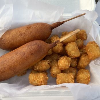 Wimpy's - Corn dog meal. - Ice Cream & Frozen Yogurt Near Me - Grayling, Michigan