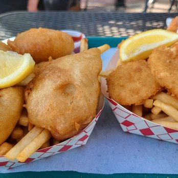 Coney Island West - Fish and chips and shrimp and chips - Burgers Near Me - Avalon, California Coney Island West - Fish and chips and shrimp and chips - Burgers Near Me - Avalon, California