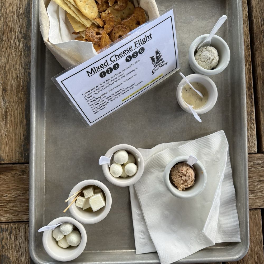 Surfing Goat Dairy - Mixed Cheese Platter - Cheese Shops Near Me - Kula, Hawaii Surfing Goat Dairy - Mixed Cheese Platter - Cheese Shops Near Me - Kula, Hawaii