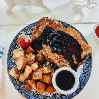 Blue Willow Cafe - French Toast + Breakfast Potatoes - Venues & Event Spaces Near Me - Burton, Texas