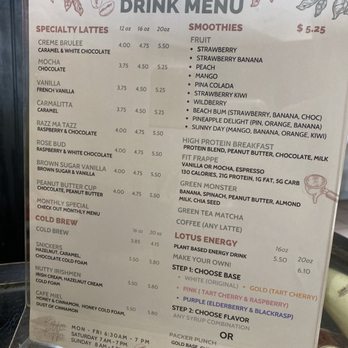 Koffee Kuppe Cafe - Menu June 2024 - Coffee & Tea Near Me - Fremont, Michigan