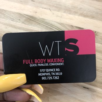 Wax Therapy Studios - Business Card - Waxing Near Me - Memphis, Tennessee