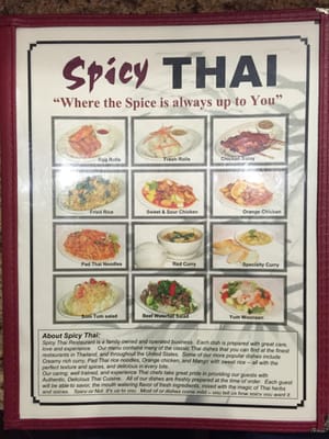 Menu photo 8 Spicy Thai Provo, UT