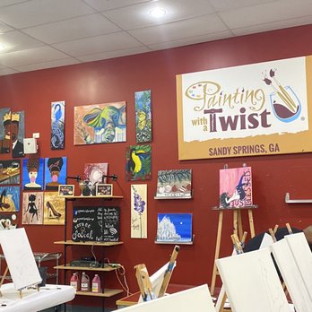 Painting with a Twist - Paint & Sip Near Me - Sandy Springs, Georgia