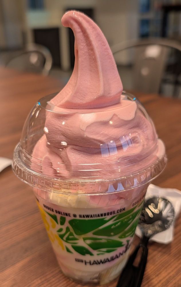 Food from Hawaiian Bros Island Grill