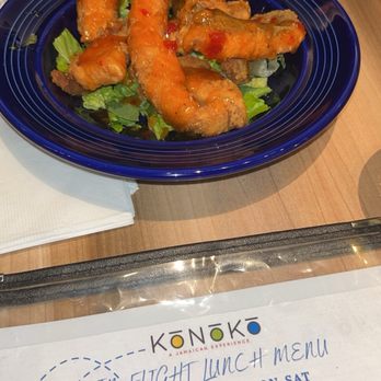 Konoko Restaurant - Salmon fingers - Caribbean Near Me - White Marsh, Maryland