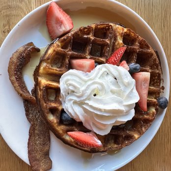 Lot One - Waffle, fruit & crispy bacon! - Cocktail Bars Near Me - Arvada, Colorado Lot One - Waffle, fruit & crispy bacon! - Cocktail Bars Near Me - Arvada, Colorado