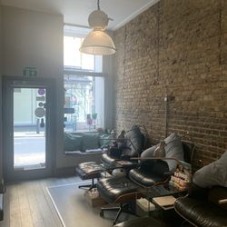 The Shoreditch Spa - Manicure and Pedicure stations, waiting area