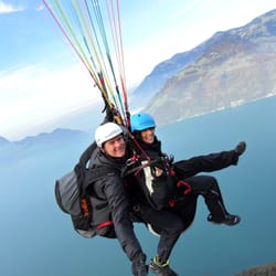 Paragliding Lucerne / Luzern  - Paragliding Tandemflight Lake Lucerne