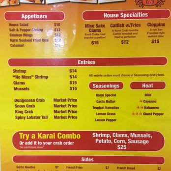 Karai Crab - Think twice when ordering. Too expensive for what you get - Seafood Near Me - Honolulu, Hawaii Karai Crab - Think twice when ordering. Too expensive for what you get - Seafood Near Me - Honolulu, Hawaii