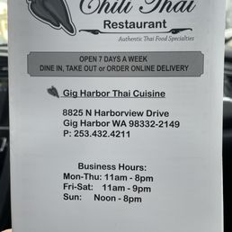 Menu, location and hours of operation as of August 2025 Menu, location and hours of operation as of August 2025