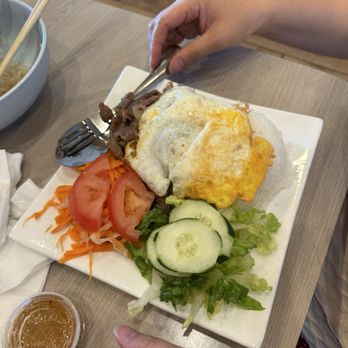 Little Saigon - R1. Grilled pork rice -- meat is okay but limited - Vietnamese Near Me - Salt Lake City, Utah Little Saigon - R1. Grilled pork rice -- meat is okay but limited - Vietnamese Near Me - Salt Lake City, Utah