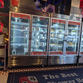 Malubianbian - Refrigerator filled with self-serve items - Hot Pot Near Me - Tustin, California