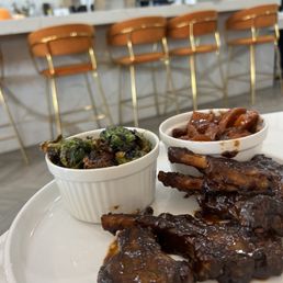 Honey Jerk Lollipop Lamb Chops