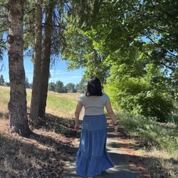 Hair World - Me walking after a haircut!