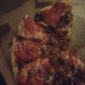 DeMatteo's Pizza - Doughy, raw crust cheese was barely melted. - Pizza Near Me - Riverside, California