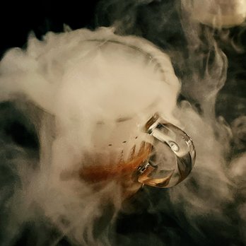 Anomaly SF - Soup: carrot soup. The liquid nitrogen created a really cool smoky effect - New American Near Me - San Francisco, California Anomaly SF - Soup: carrot soup. The liquid nitrogen created a really cool smoky effect - New American Near Me - San Francisco, California