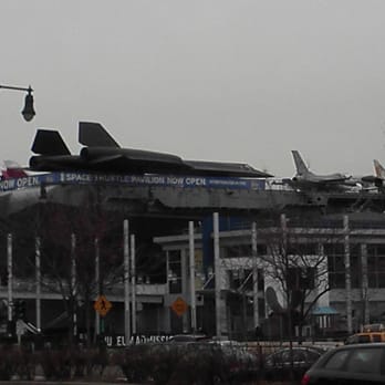 Intrepid Museum - the Intrepid from the street. - Museums Near Me - New York, New York