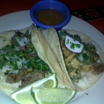 El Potro Mexican Grill - pork and chicken taco - Mexican Near Me - Somerville, Massachusetts