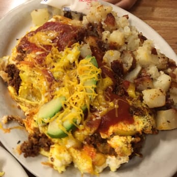 DeLuca's Diner - South of the border omelette. More of a scramble. - Breakfast & Brunch Near Me - Pittsburgh, Pennsylvania